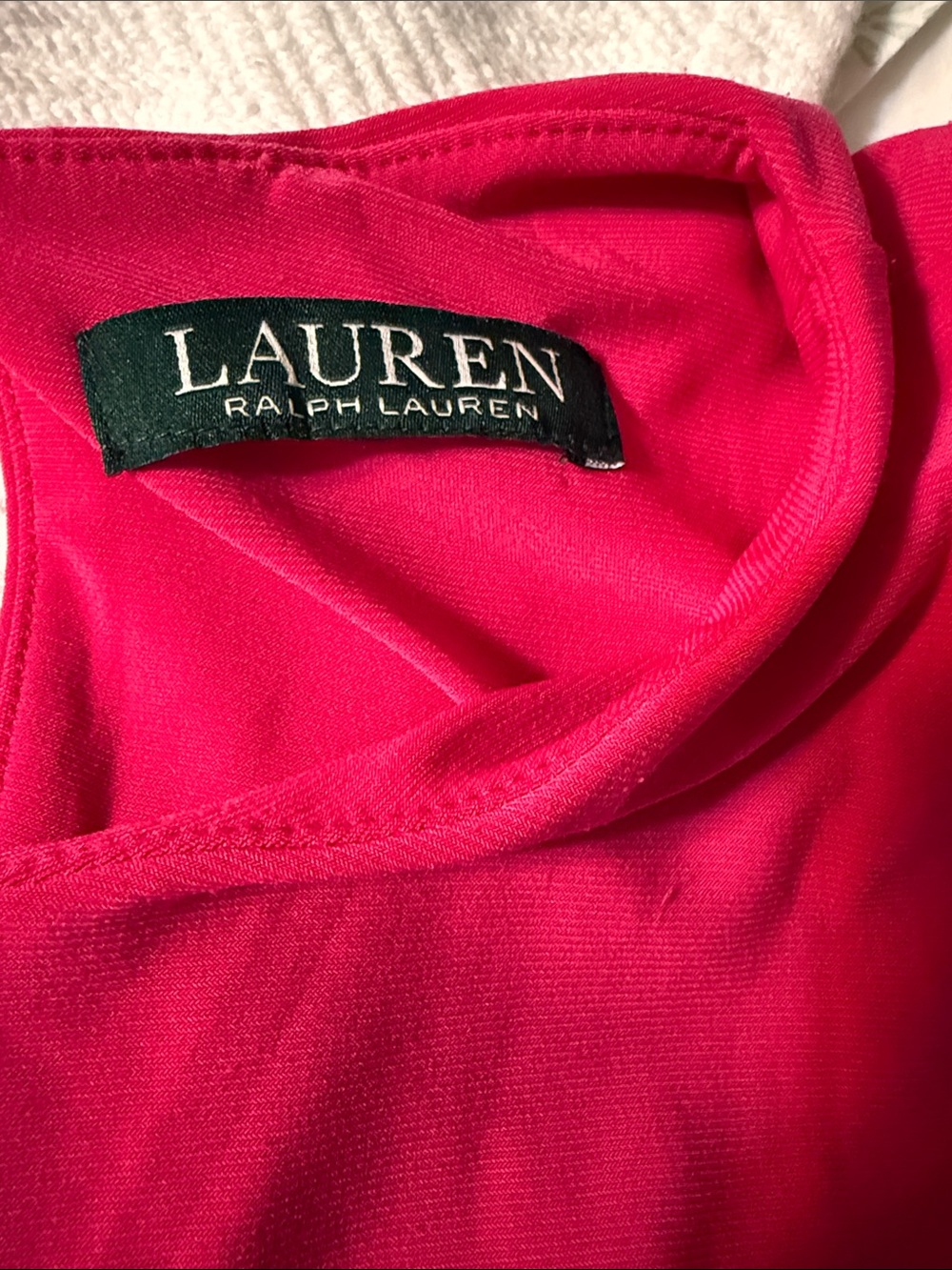 Lauren Ralph Lauren Hot Pink Sleeveless dress - Picture 2 of 4